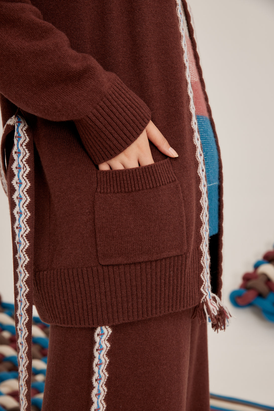 Pure cashmere cardigan